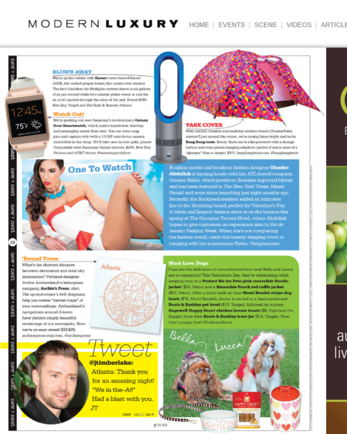 GIANINE BIKINI "ONE TO WATCH" - MODERN LUXURY