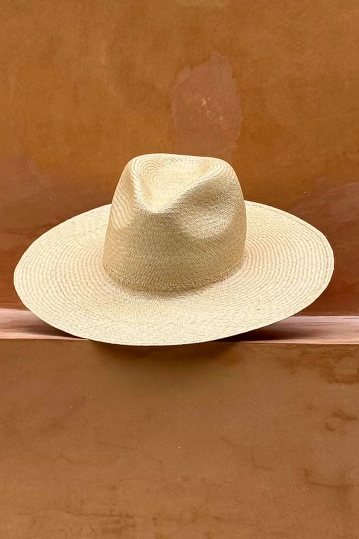 natural sun large brim fedora hat