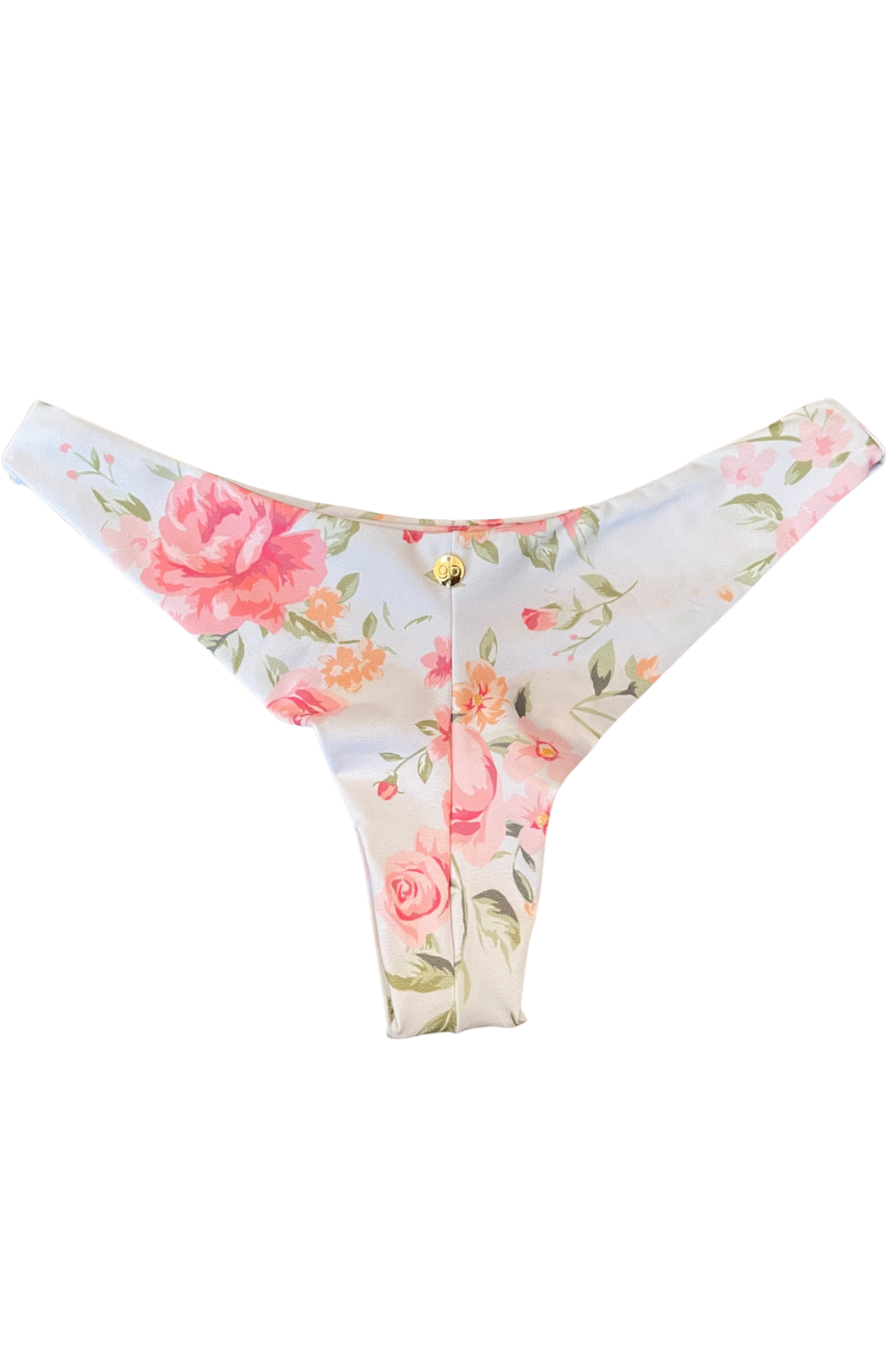 floral brazilian cheeky bikini bottoms 